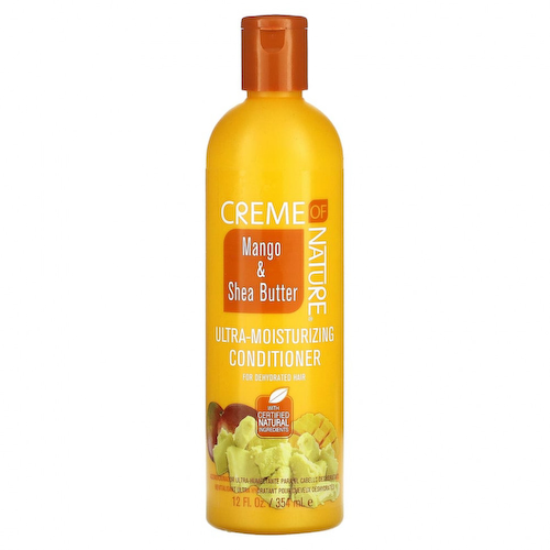 Creme Of Nature, Масло манго и ши, ультраувлажняющий кондиционер, для обезвоженных волос, 354 мл (12 жидк. Унций) #1