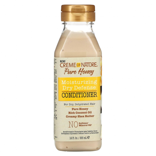 Creme Of Nature, Pure Honey, увлажняющий кондиционер для защиты от сухости, для сухих и обезвоженных волос, 355 мл (12 жидк. Унций) #1