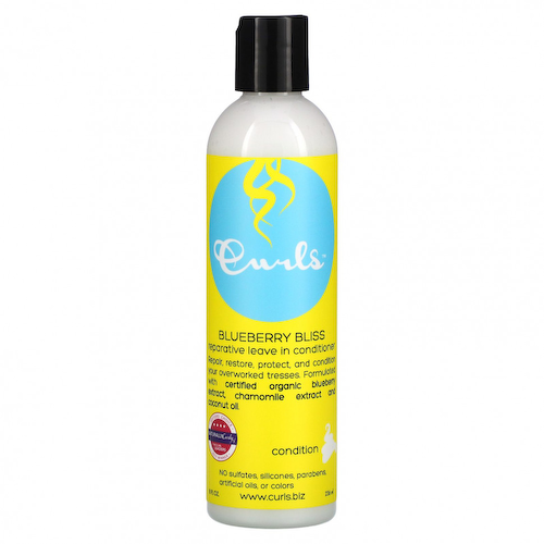 Curls, Несмываемый кондиционер для восстановления, Blueberry Bliss, 236 мл (8 жидк. Унций) #1
