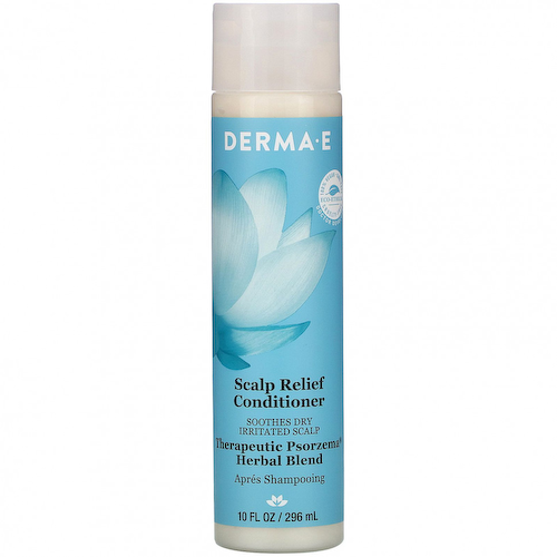 Derma E, Кондиционер для облегчения состояния кожи головы, травяное средство от псорзема, 296 мл (10 жидк. Унций) #1