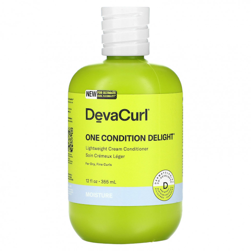 DevaCurl, One Condition Delight, легкий крем-кондиционер, для сухих, тонких локонов, 355 мл (12 жидк. Унций) #1
