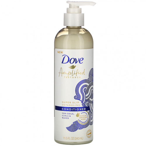 Dove, Amplified Textures, кондиционер для облегчения распутывания волос, 340 мл (11,5 жидк. Унции) #1