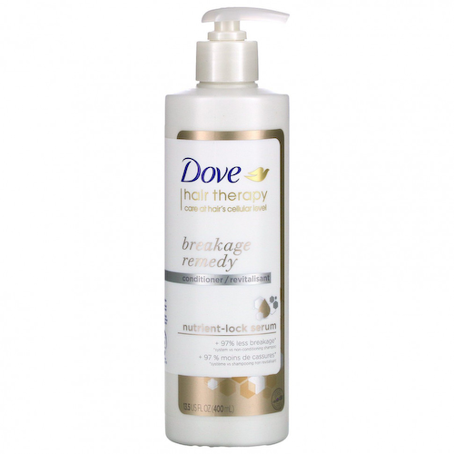 Dove, Hair Therapy, кондиционер для устранения ломкости волос, 400 мл (13,5 жидк. Унции) #1