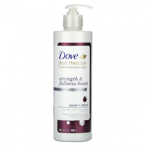 Dove, Hair Therapy, кондиционер для укрепления и пышности волос, 400 мл (13,5 жидк. Унции) #1