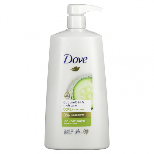 Dove, Увлажняющий кондиционер с огурцом, для тусклых волос, 750 мл (25,4 жидк. Унции) #1
