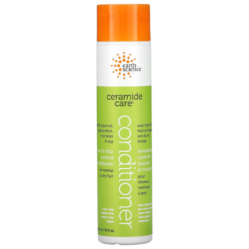 Earth Science, Ceramide Care, Кондиционер для контроля локонов и вьющихся волос, 10 жидких унций (295 мл) #1