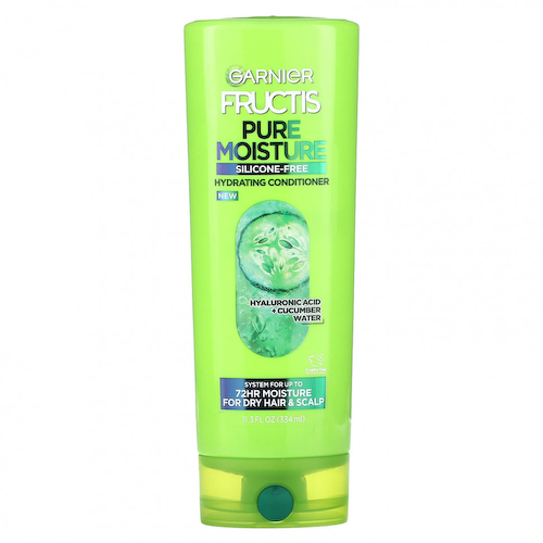 Garnier, Pure Moisture, увлажняющий кондиционер, для сухих волос и кожи головы, 334 мл (11,3 жидк. Унции) #1