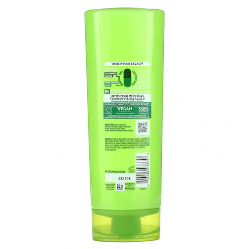 Garnier, Pure Moisture, увлажняющий кондиционер, для сухих волос и кожи головы, 334 мл (11,3 жидк. Унции) #1