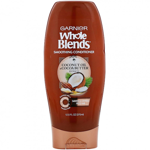 Garnier, Разглаживающий кондиционер Whole Blends, «Масла кокоса и какао», 370 мл #1