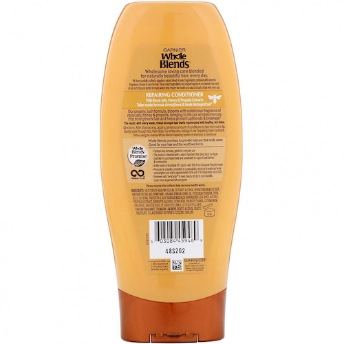 Garnier, Восстанавливающий кондиционер Whole Blends, «Медовые сокровища», 370 мл #1