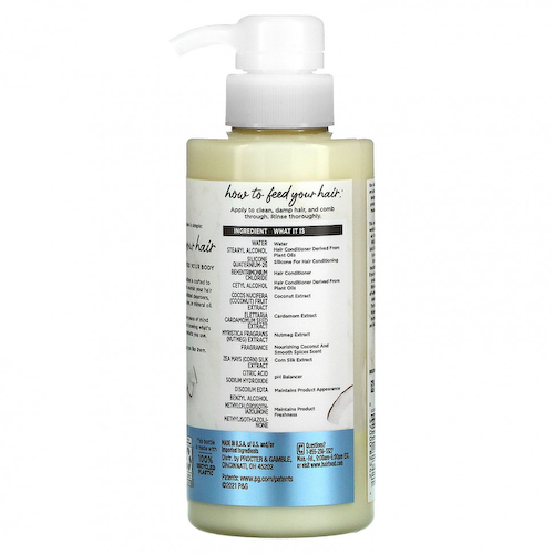 Hair Food, Nourish Conditioner, кондиционер с кокосовым молоком и пряностями для чая, 300 мл (10,1 жидк. Унции) #1