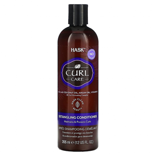 Hask Beauty, Curl Care, кондиционер для распутывания волос, для всех типов локонов, 355 мл (12 жидк. Унций) #1