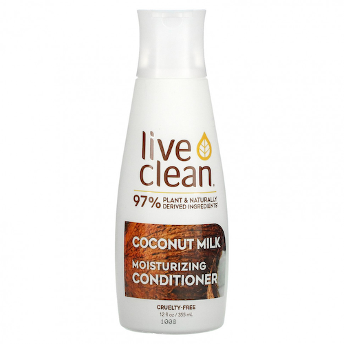 Live Clean, увлажняющий кондиционер с кокосовым молоком, 350 мл (12 жидк. унций) #1