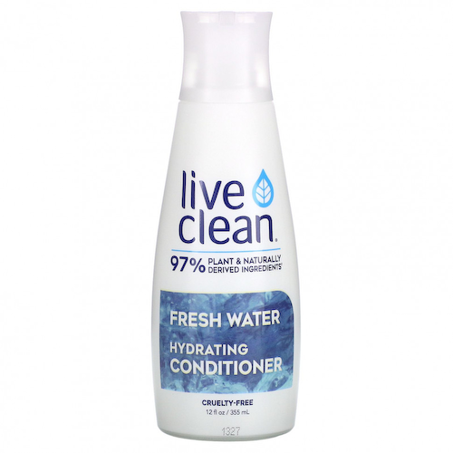 Live Clean, Увлажняющий кондиционер, свежая вода, 12 жидк. унц. (350 мл) #1