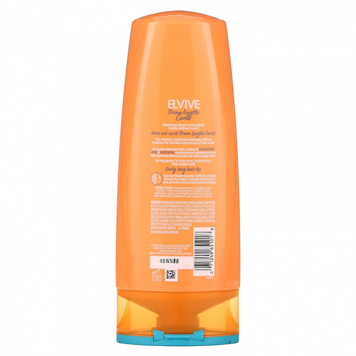 L'Oréal, Elvive, Dream Lengths Curls, увлажняющий кондиционер, для волнистых и вьющихся волос, 375 мл (12,6 жидк. Унции) #1
