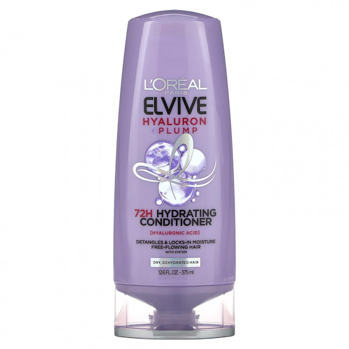 L'Oréal, Elvive, Hyaluron + Pump, увлажняющий кондиционер 72H, 375 мл (12,6 жидк. Унции) #1