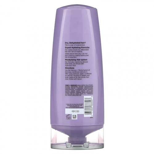 L'Oréal, Elvive, Hyaluron + Pump, увлажняющий кондиционер 72H, 375 мл (12,6 жидк. Унции) #1