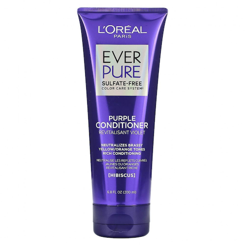 L'Oréal, EverPure, фиолетовый кондиционер, гибискус, 200 мл (6,8 жидк. Унции) #1