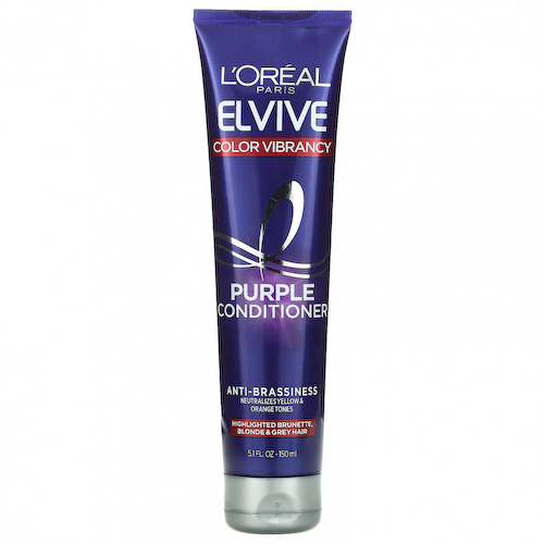 L'Oreal, Elvive, насыщенный цвет, кондиционер с фиолетовым оттенком, 150 мл (5,1 жидк. Унции) #1
