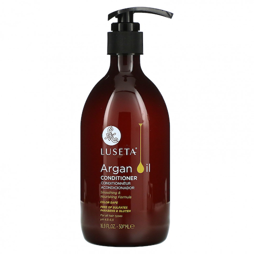 Luseta Beauty, Кондиционер с аргановым маслом, для всех типов волос, 500 мл (16,9 жидк. Унции) #1
