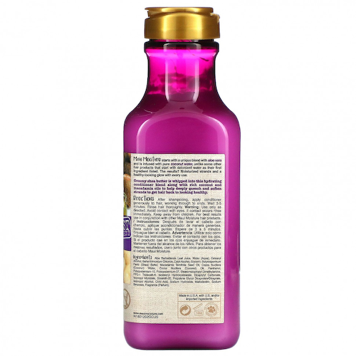 Maui Moisture, Heal & Hydrate + Shea Butter, кондиционер, для сухих, поврежденных волос, 385 мл (13 жидк. Унций) #1