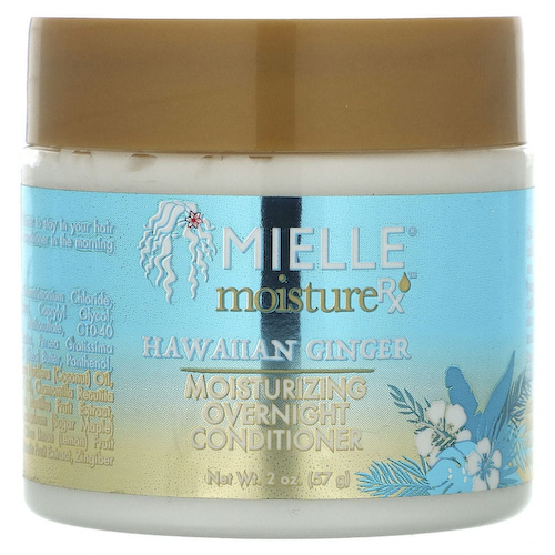 Mielle, Moisture RX, увлажняющий ночной кондиционер, гавайский имбирь, 57 г (2 унции) #1