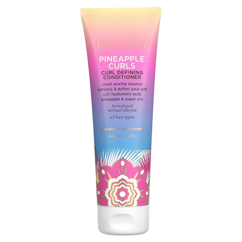 Pacifica, Pineapple Curls, кондиционер для придания формы вьющимся волосам, с экстрактом ананаса, 236 мл (8 жидк. унций) #1