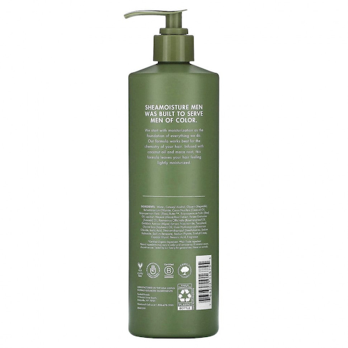 SheaMoisture, Для мужчин, легкий кондиционер, кокосовое масло и корень маки, 444 мл (15 жидк. Унций) #1
