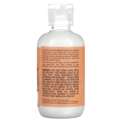 SheaMoisture, Кондиционер для завивки и блеска, для густых вьющихся волос, кокос и гибискус, 95 мл (3,2 жидк. Унции) #1