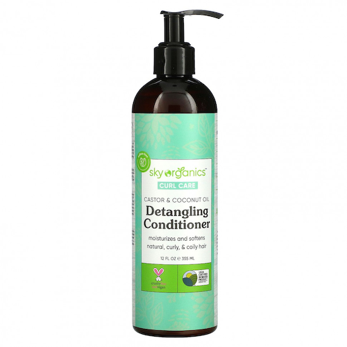 Sky Organics, Curl Care, кондиционер для распутывания волос, 355 мл (12 жидк. Унций) #1