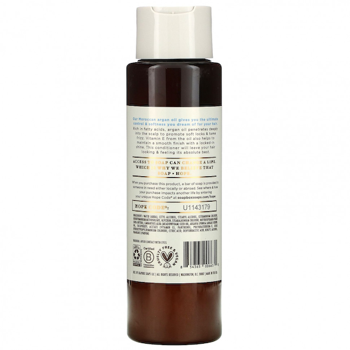 Soapbox, Control & Soften, Conditioner, Argan Oil, 16 fl oz (473 ml) #1