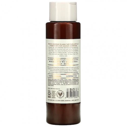 Soapbox, Moisture & Nourish Conditioner, Coconut Oil, 16 fl oz (473 ml) #1