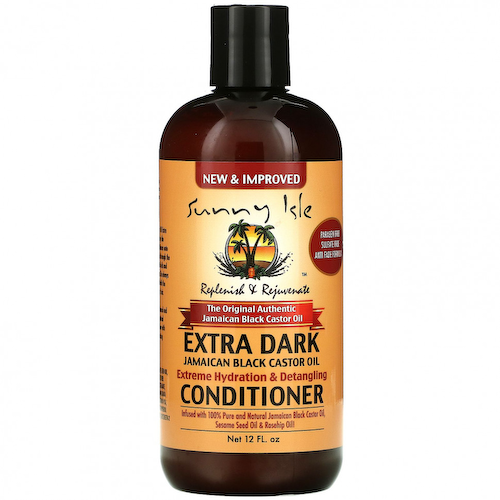 Sunny Isle, Кондиционер с черным ямайским касторовым маслом Extra Dark, 12 жидк. Унций #1