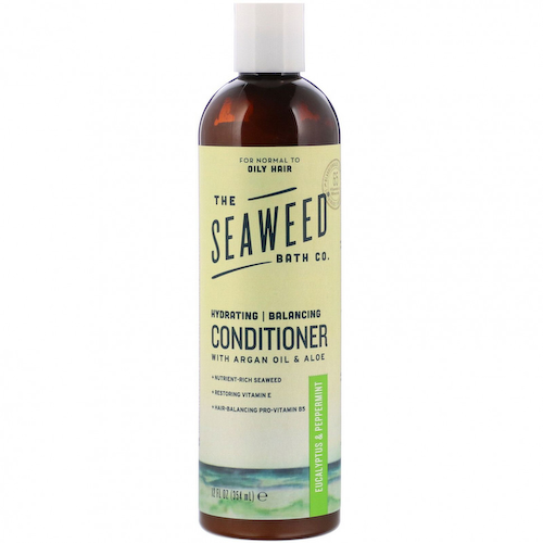 The Seaweed Bath Co., Увлажняющий и балансирующий кондиционер. Эвкалипт и перечная мята, 354 мл (12 жидк. Унций) #1