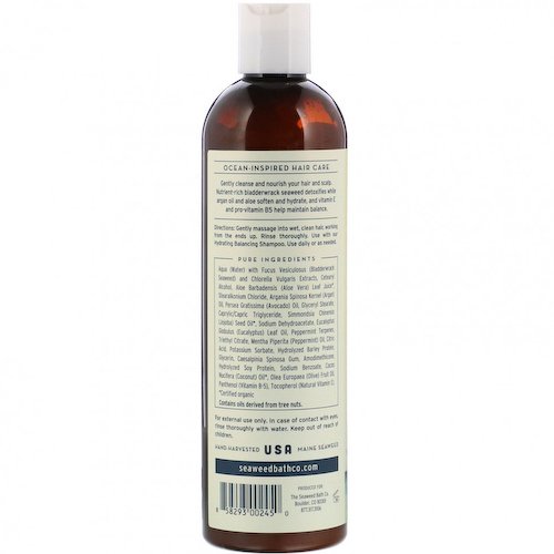 The Seaweed Bath Co., Увлажняющий и балансирующий кондиционер. Эвкалипт и перечная мята, 354 мл (12 жидк. Унций) #1