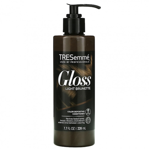 Tresemme, Gloss, кондиционер для депонирования цвета, светло-коричневый, 228 мл (7,7 жидк. Унции) #1