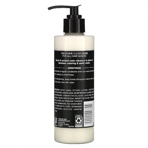 Tresemme, Gloss, кондиционер для глубокого блеска, прозрачный, 228 мл (7,7 жидк. Унции) #1
