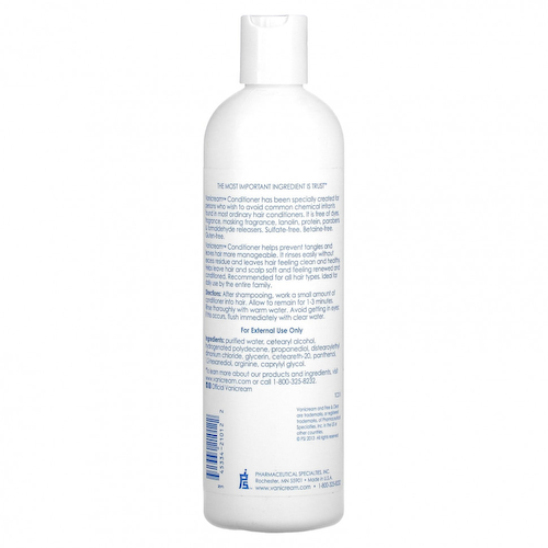 Vanicream, Conditioner, For Sensitive Skin, 12 fl oz (355 ml) #1