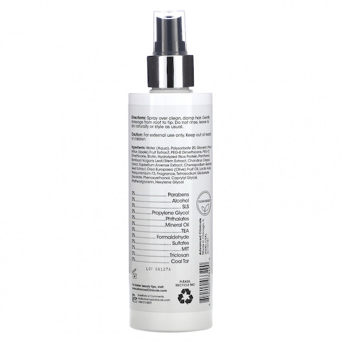 Advanced Clinicals, Biotin, Leave-In Treatment, 8 fl oz (237 ml) #1