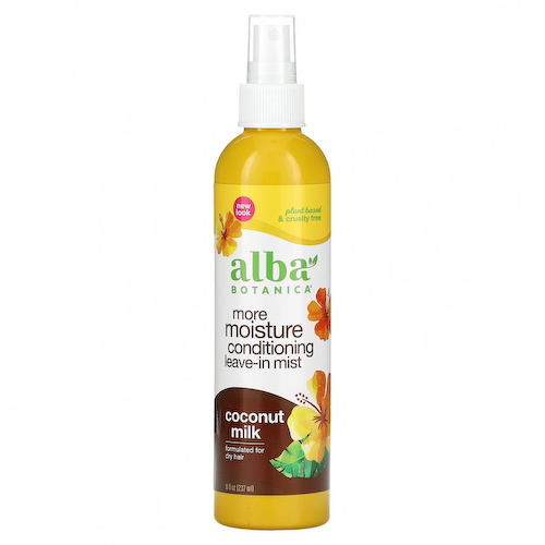 Alba Botanica, гавайский несмываемый спрей-кондиционер, кокосовое молоко, 237 мл (8 жидк. унций) #1