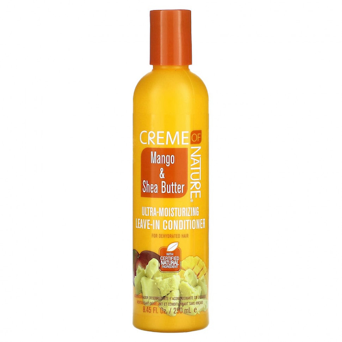 Creme Of Nature, Ультраувлажняющий несмываемый кондиционер, масло манго и ши, 250 мл (8,45 жидк. Унции) #1