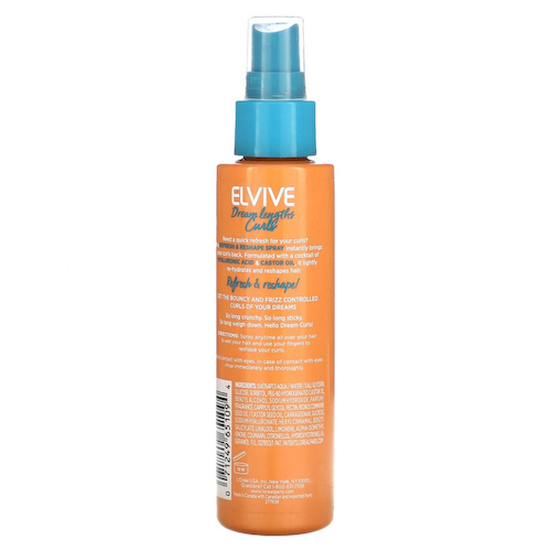 L'Oréal, Elvive, несмываемый спрей Dream Lengths Curls, Refresh & Reshape, 130 мл (4,4 жидк. Унции) #1