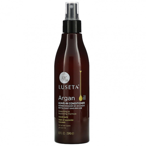 Luseta Beauty, Несмываемый кондиционер с аргановым маслом, для всех типов волос, 251 мл (8,5 жидк. Унции) #1