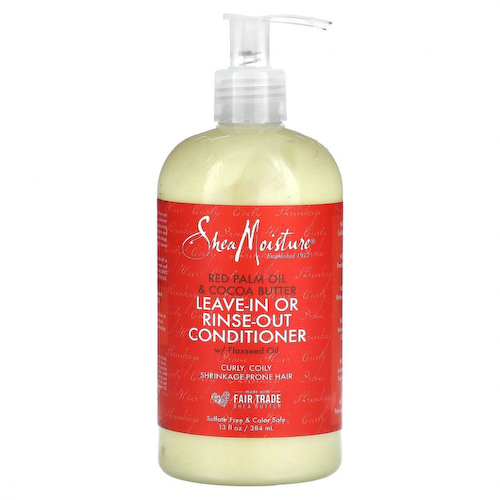 SheaMoisture, несмываемый или ополаскивающий кондиционер, красное пальмовое масло и масло какао, 384 мл (13 жидк. унций) #1