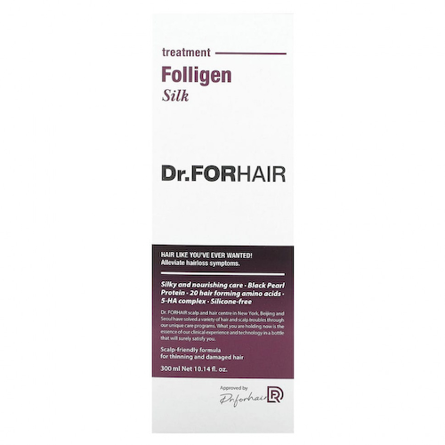 Dr.ForHair, Folligen Treatment, Silk, 300 мл (10,14 жидк. Унции) #1