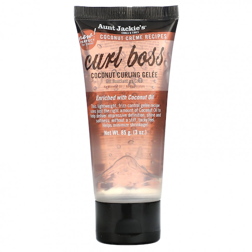 Aunt Jackie's Curls & Coils, Curl Boss, Coconut Curling Gelee, 85 г (3 унции) #1