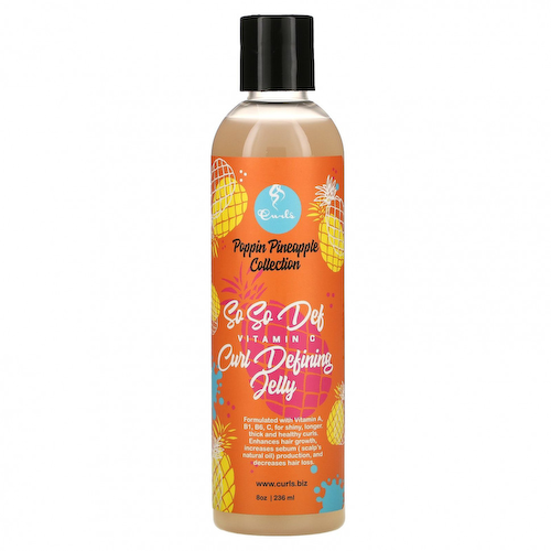 Curls, Poppin Pineapple Collection, So So Def, витамин C, желе для создания локонов, 236 мл (8 унций) #1