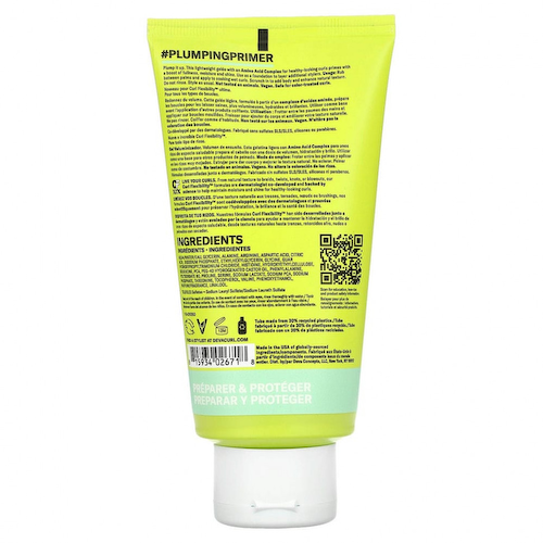DevaCurl, Plumping Primer, Body-Building Gelee, 147 мл (5 жидк. Унций) #1