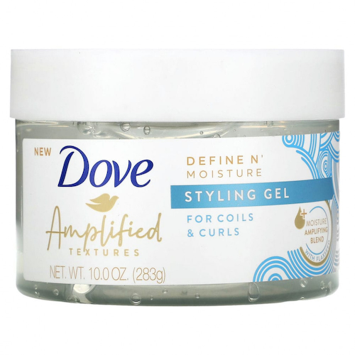 Dove, Amplified Textures, увлажняющий гель для укладки волос Define N ', 283 г (10 унций) #1