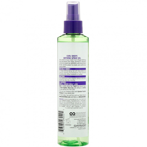 Garnier, Fructis, Curl Shape, спрей-гель для выделения локонов, 250 мл #1